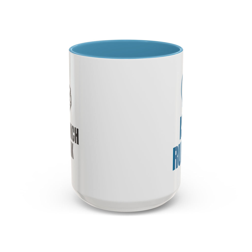 My Lunch Break Is a Rumor Mug (Colored Handle)