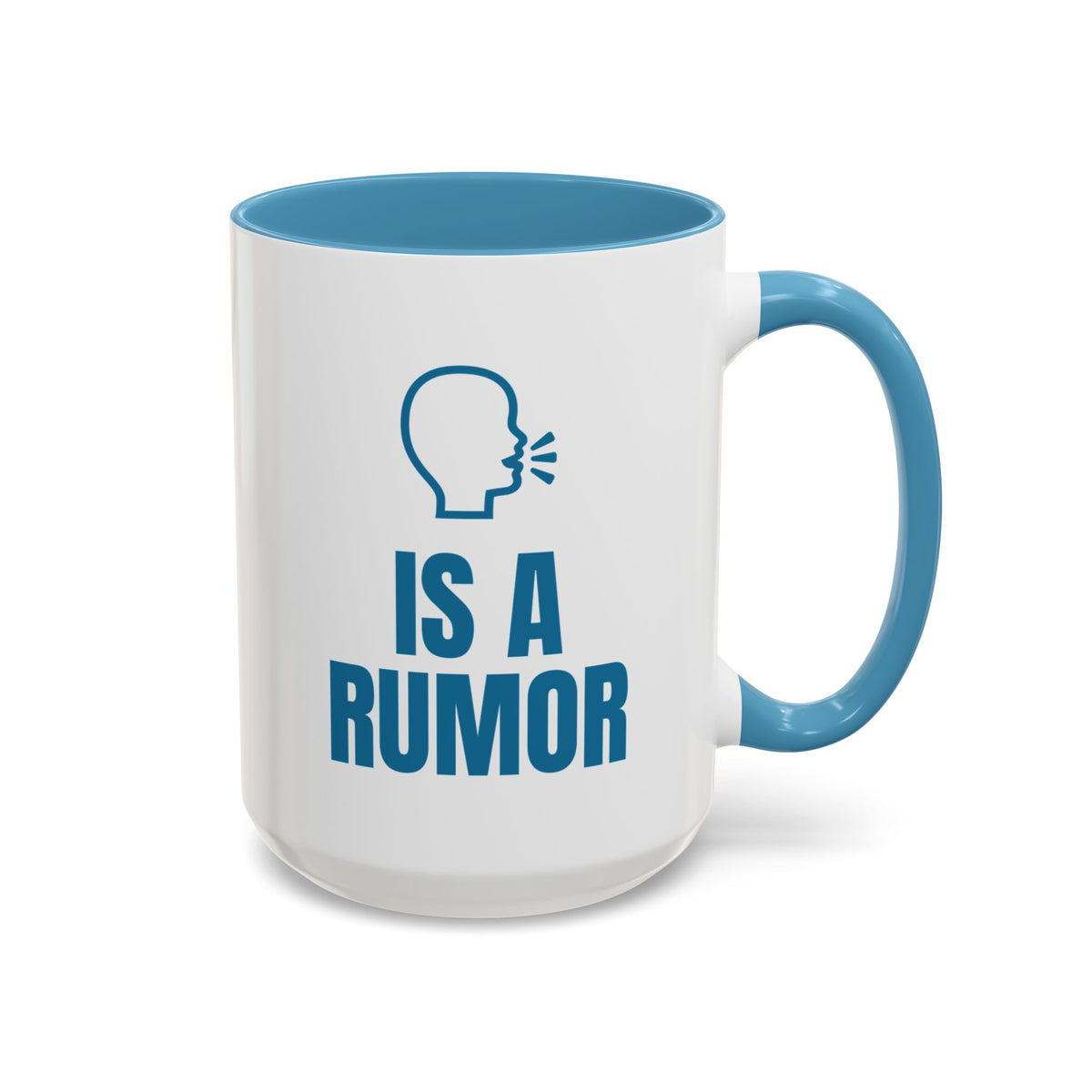My Lunch Break Is a Rumor Mug (Colored Handle)