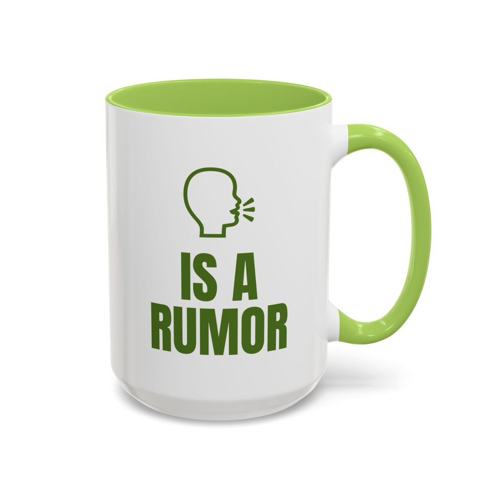 My Lunch Break Is a Rumor Mug (Colored Handle)