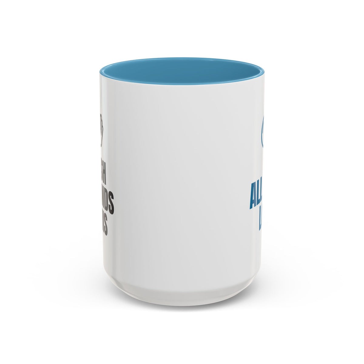 I Wash My Hands of This All Shift Long Mug (Colored Handle)