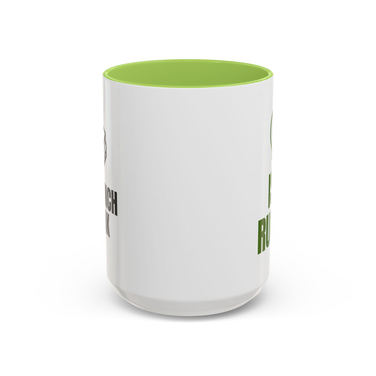 My Lunch Break Is a Rumor Mug (Colored Handle)