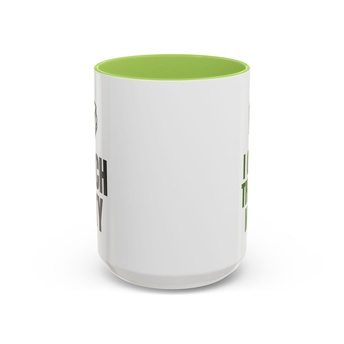 Lunch Duty I Open Things Now Mug (Colored Handle)