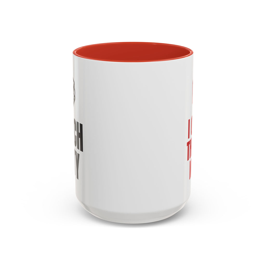 Lunch Duty I Open Things Now Mug (Colored Handle)