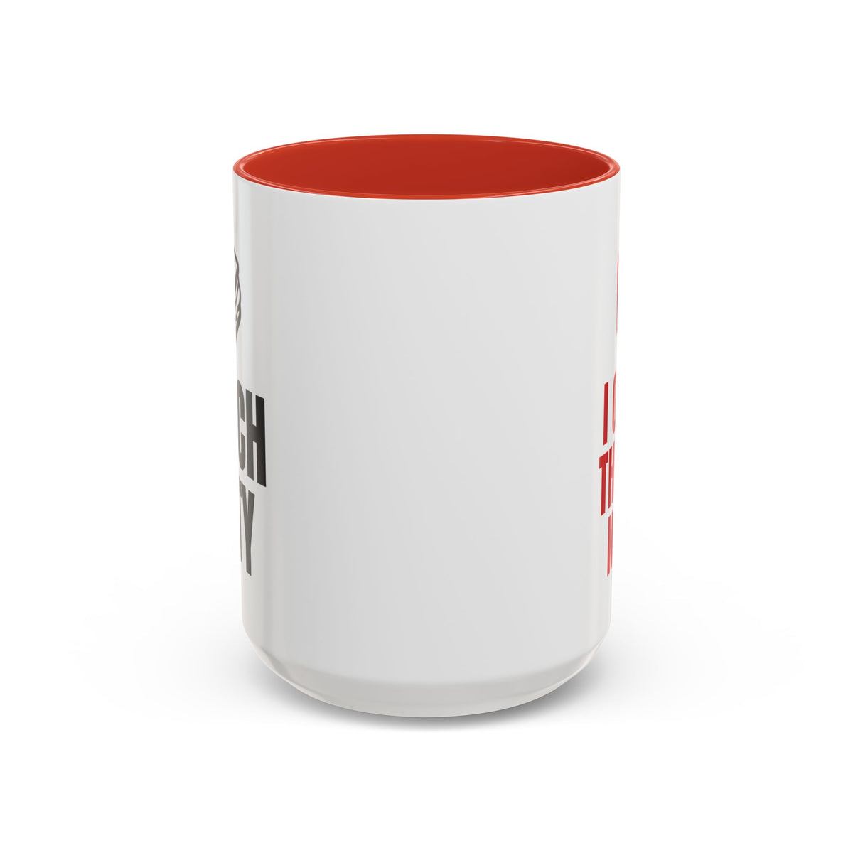 Lunch Duty I Open Things Now Mug (Colored Handle)