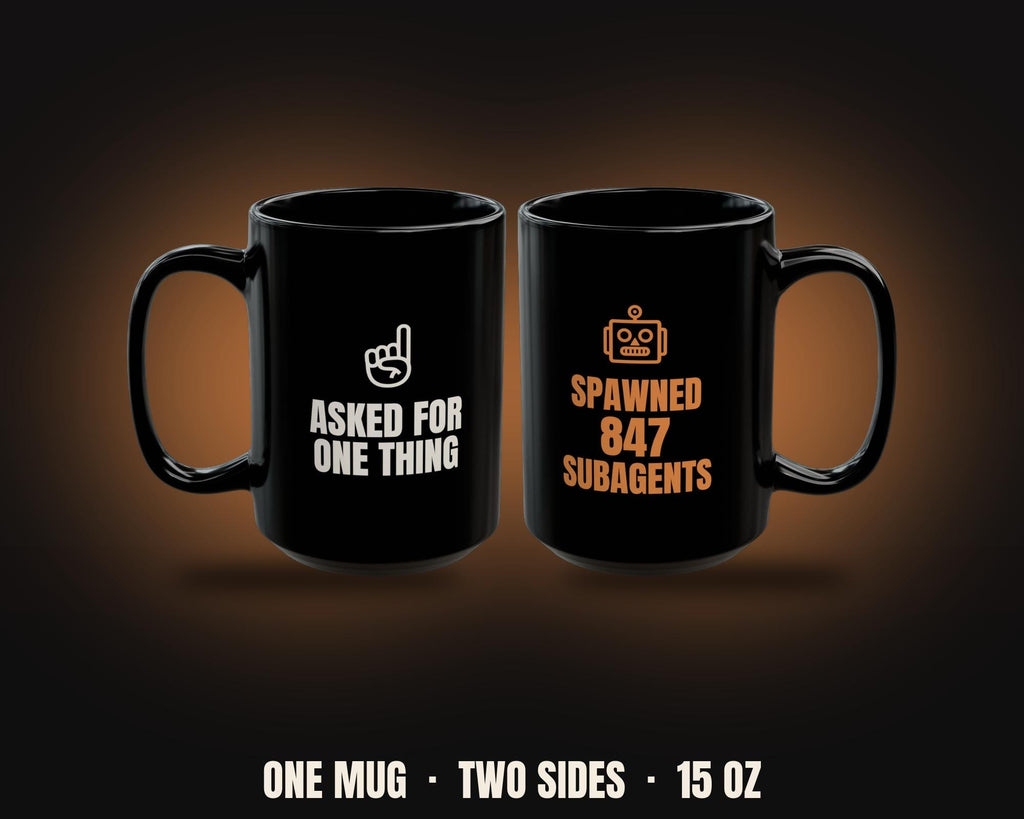 Claude AI Subagents Mug Funny Developer Coffee Mug