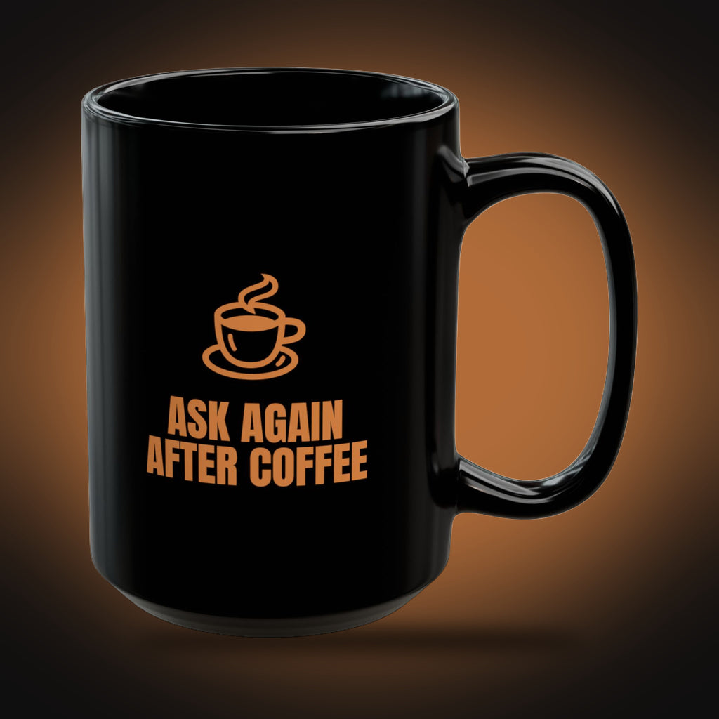 No Small Talk Mug (right view)