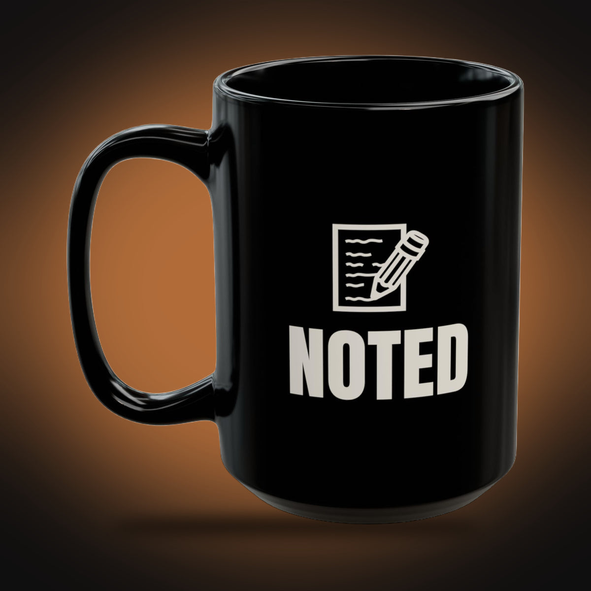 Noted Mug (left view)