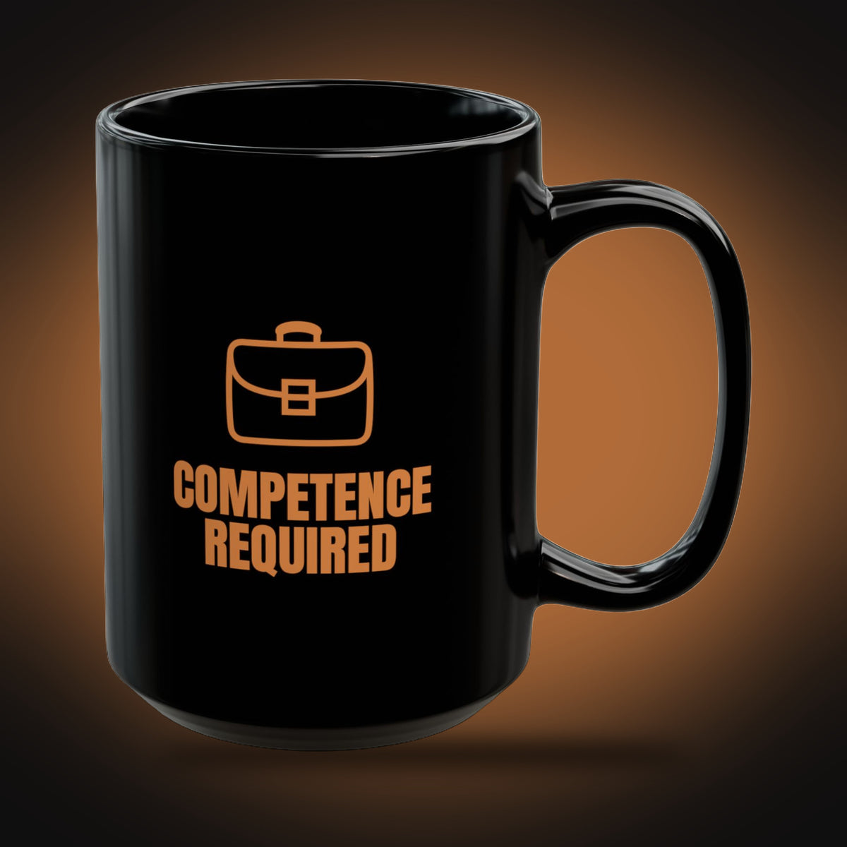 Costume Optional, Competence Required Mug (right view)