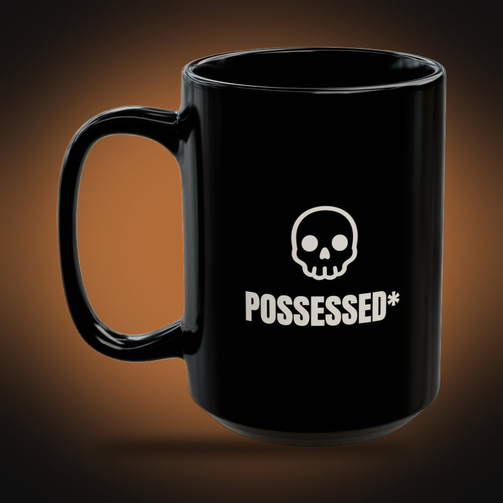 Possessed By Deadlines Mug (left view)