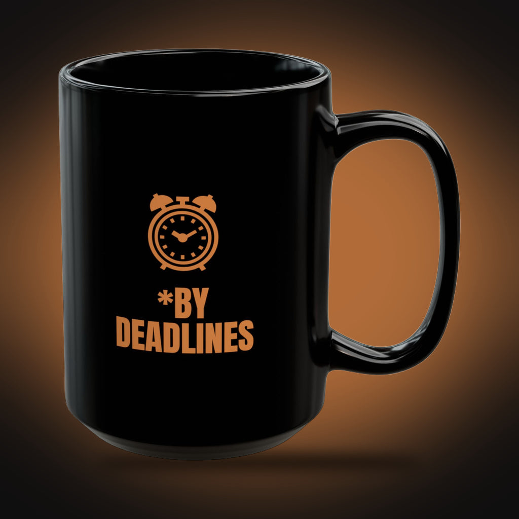 Possessed By Deadlines Mug (right view)