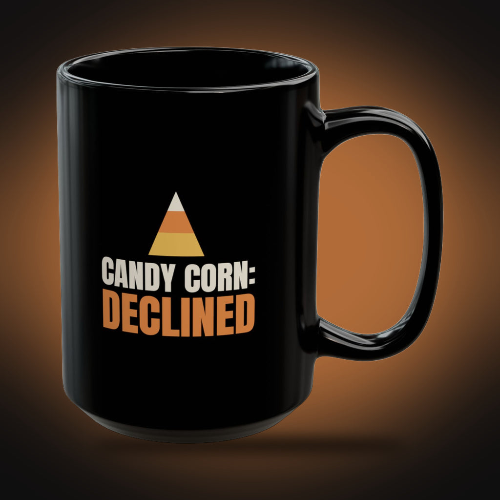 Candy Corn Declined Mug (right view)