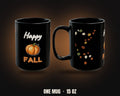 Happy Fall Pumpkin Mug | Autumn Coffee Mug 15oz