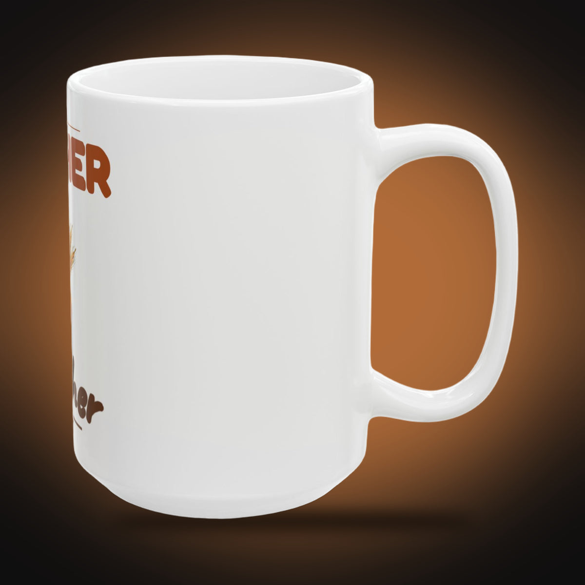 Gather Together Autumn Mug (right view)