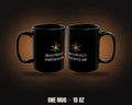 Beautifully Particular Mug | Elegant Gold Snowflake Christmas Mug 15oz