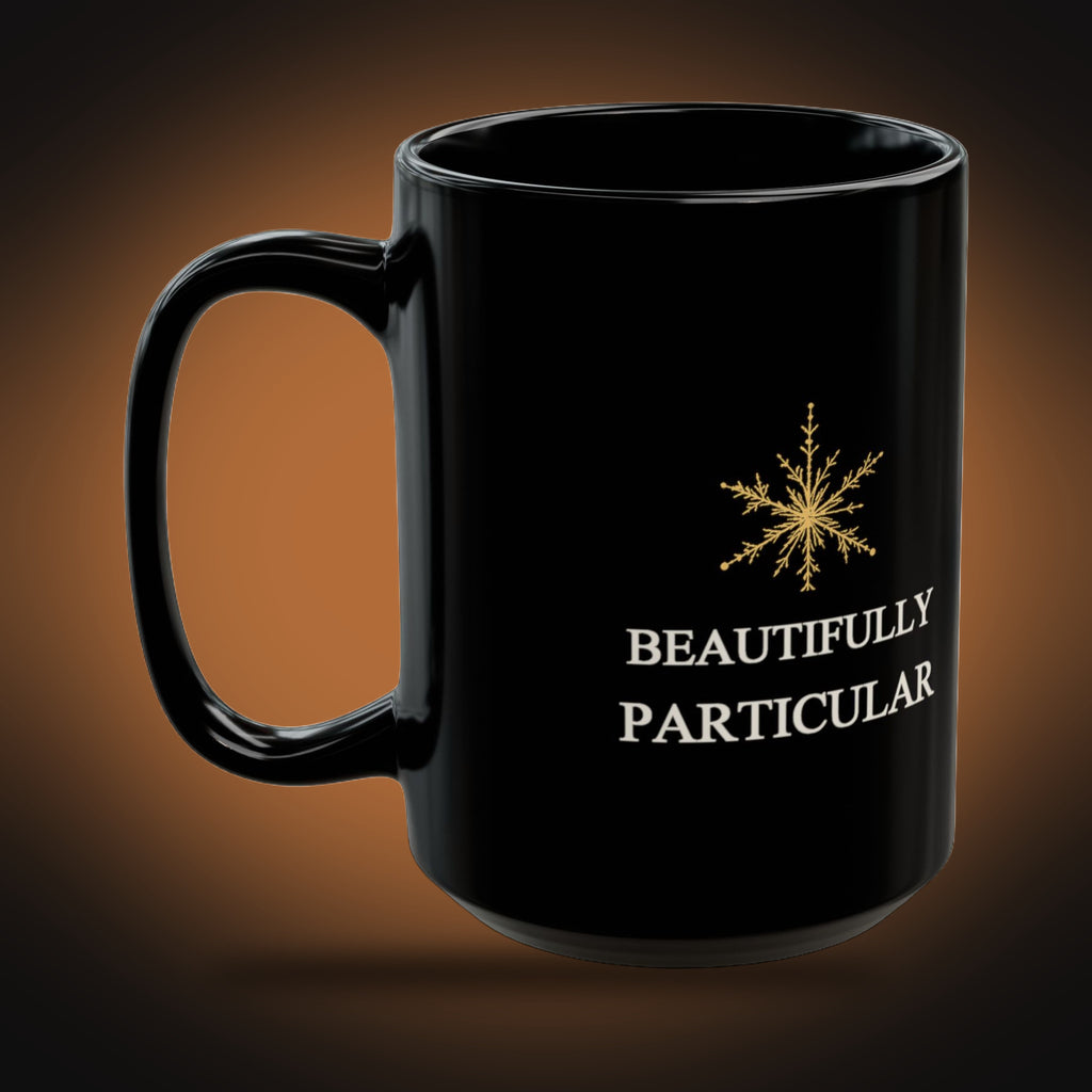 Beautifully Particular Mug (left view)