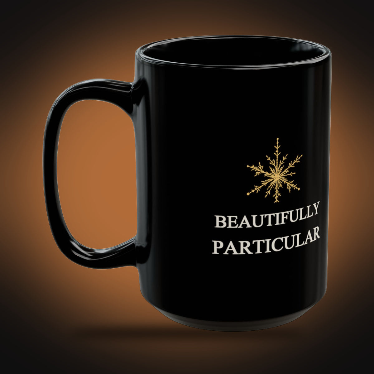 Beautifully Particular Mug (left view)