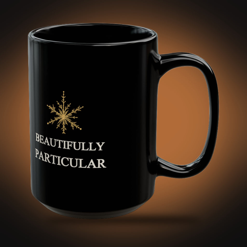 Beautifully Particular Mug (right view)