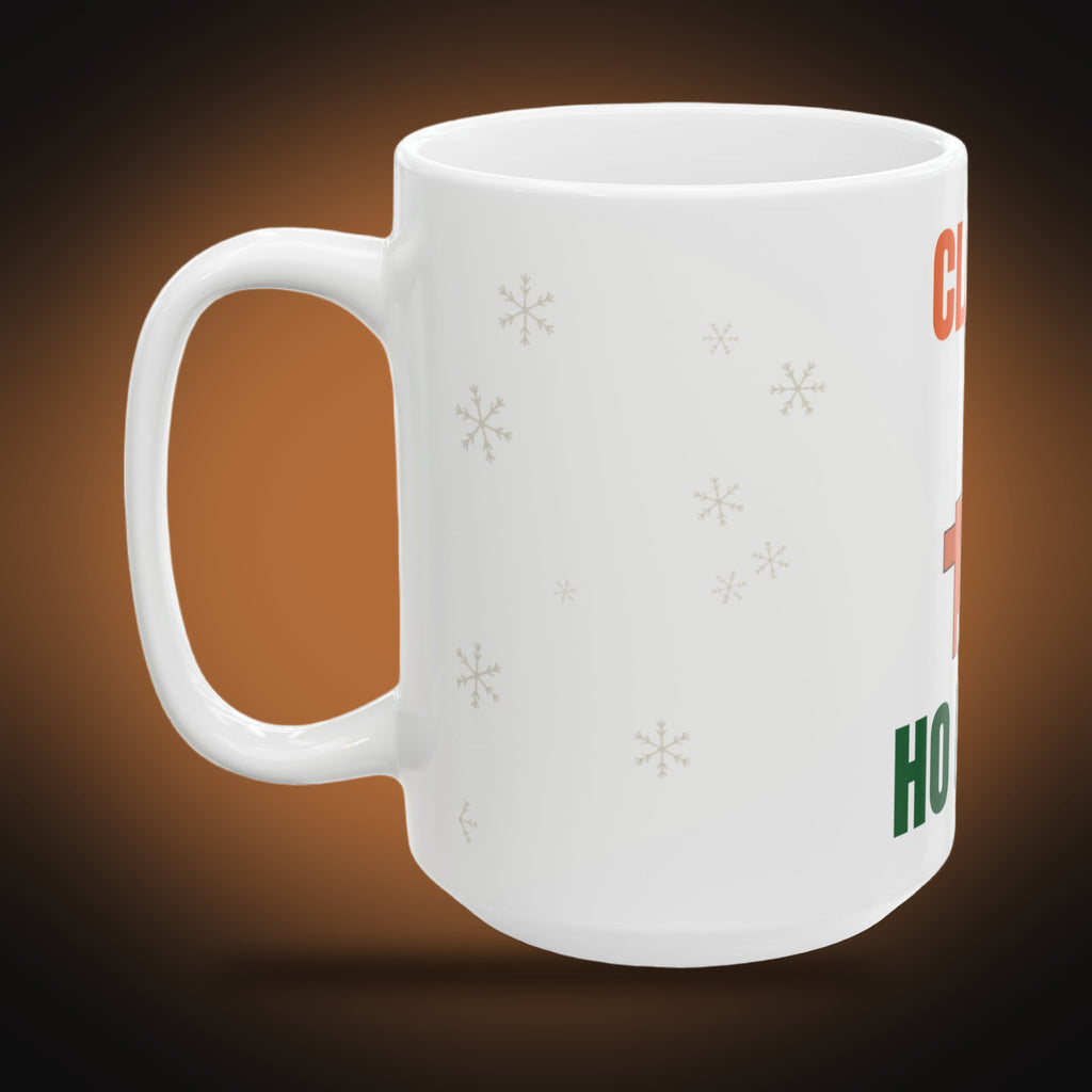 Santa Claude Character Mug (White) (left view)