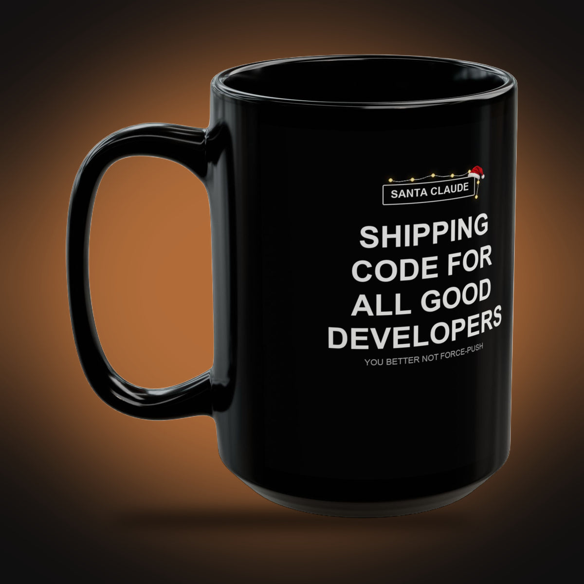 Santa Claude Mug (left view)
