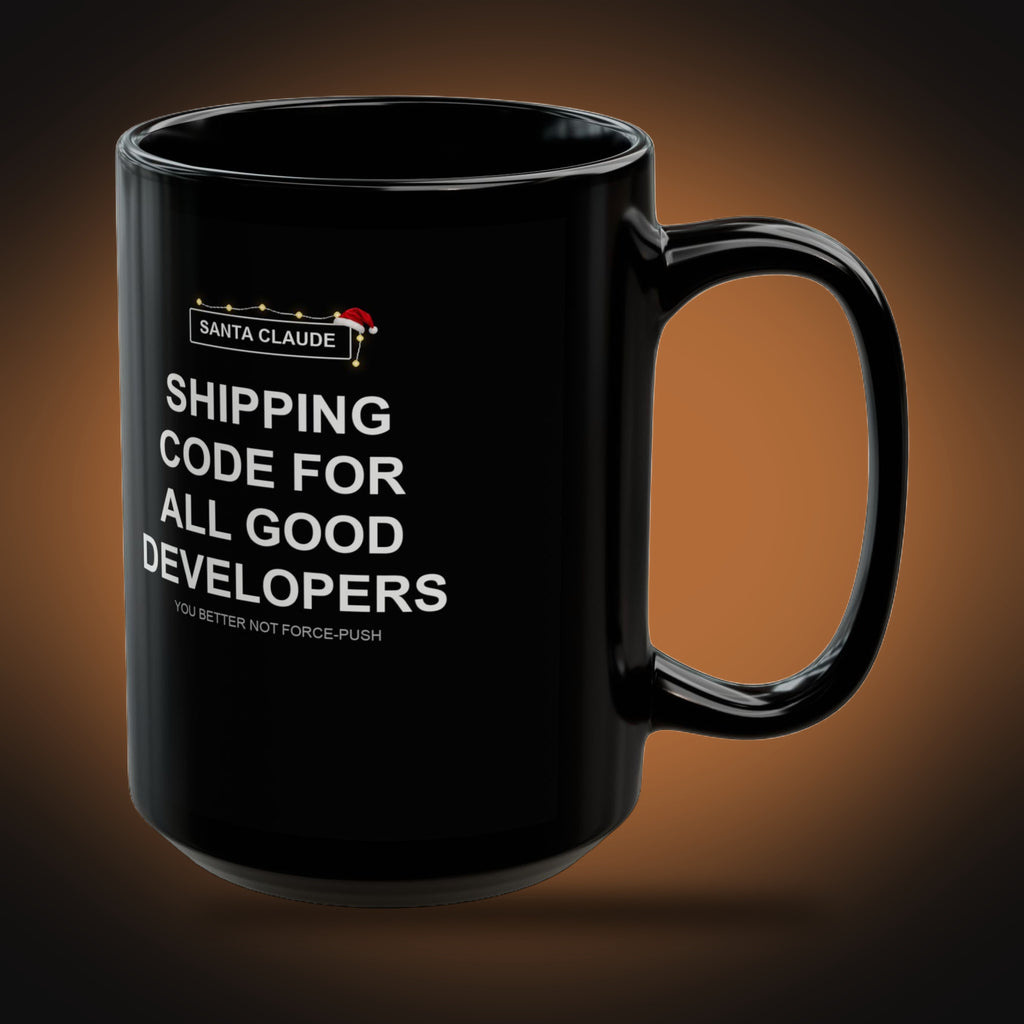 Santa Claude Mug (right view)