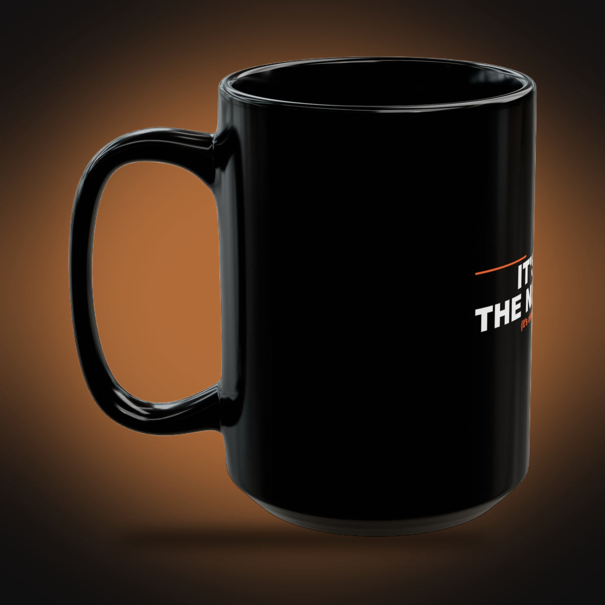 It's Not the Network Mug (left view)