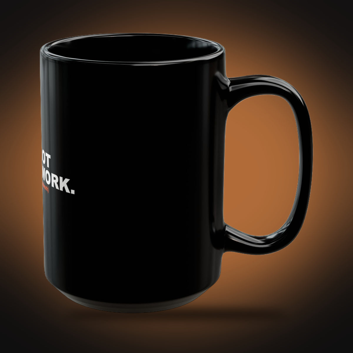 It's Not the Network Mug (right view)