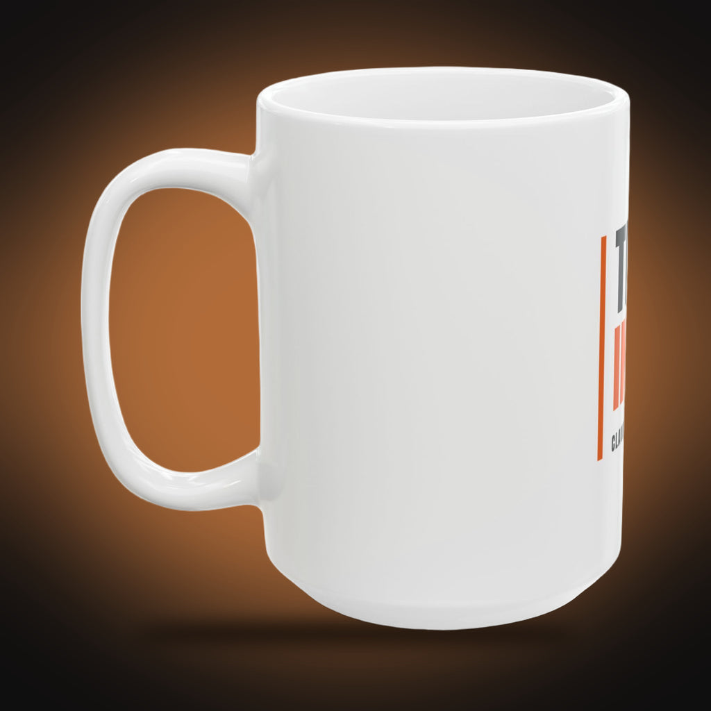 Thinking... Claude AI Mug (White) (left view)