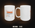 Claude Terminal | Developer Coffee Mug (White 15oz)