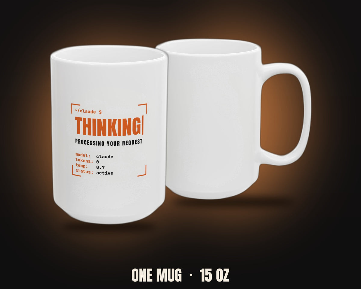 Claude Terminal Mug (White)