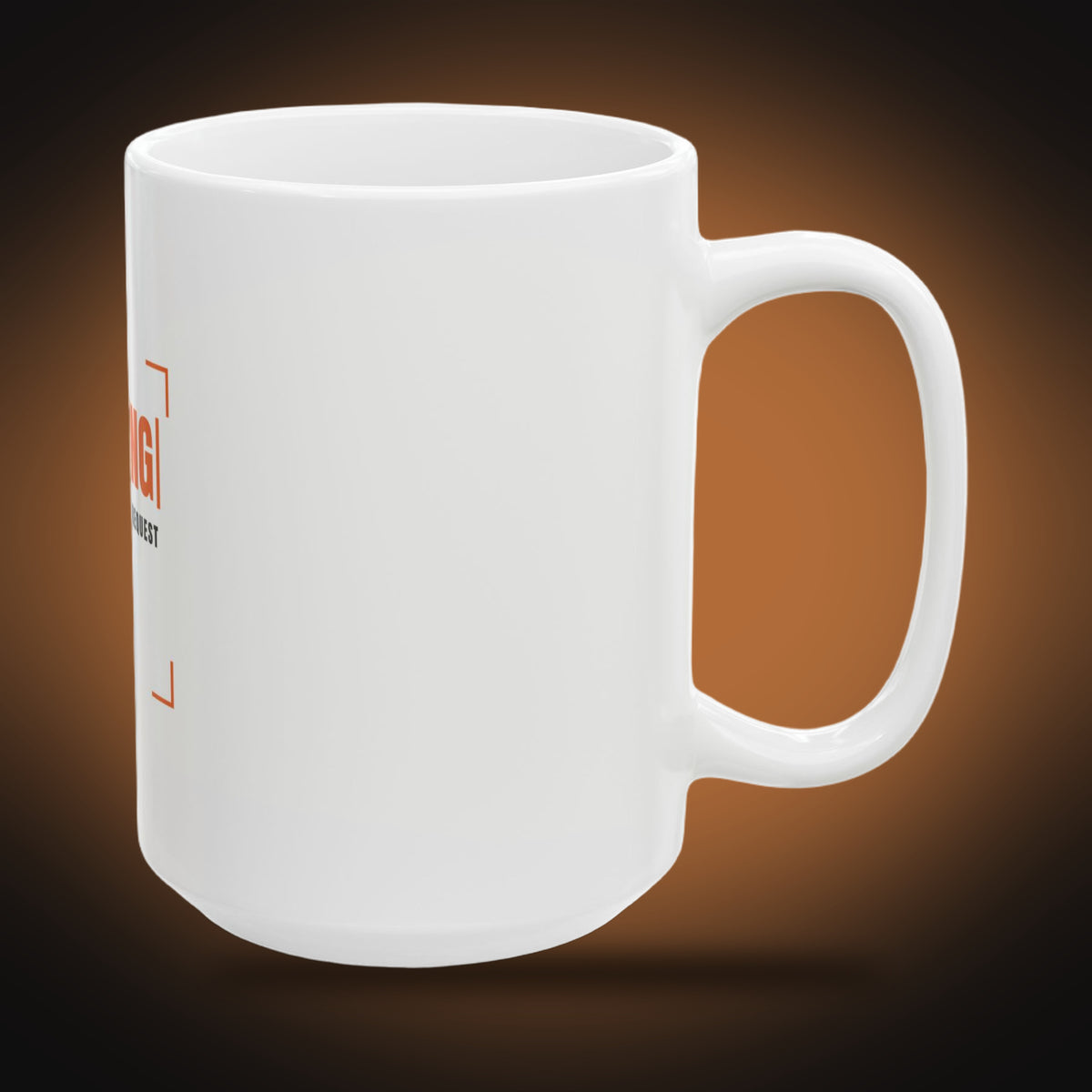 Claude Terminal Mug (White) (right view)