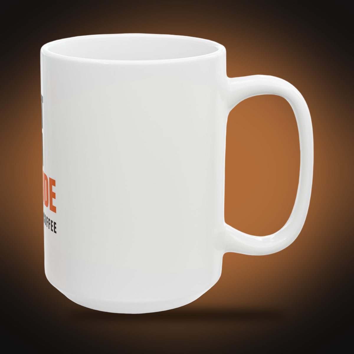 Built With Claude, Fueled By Coffee Mug (White) (right view)