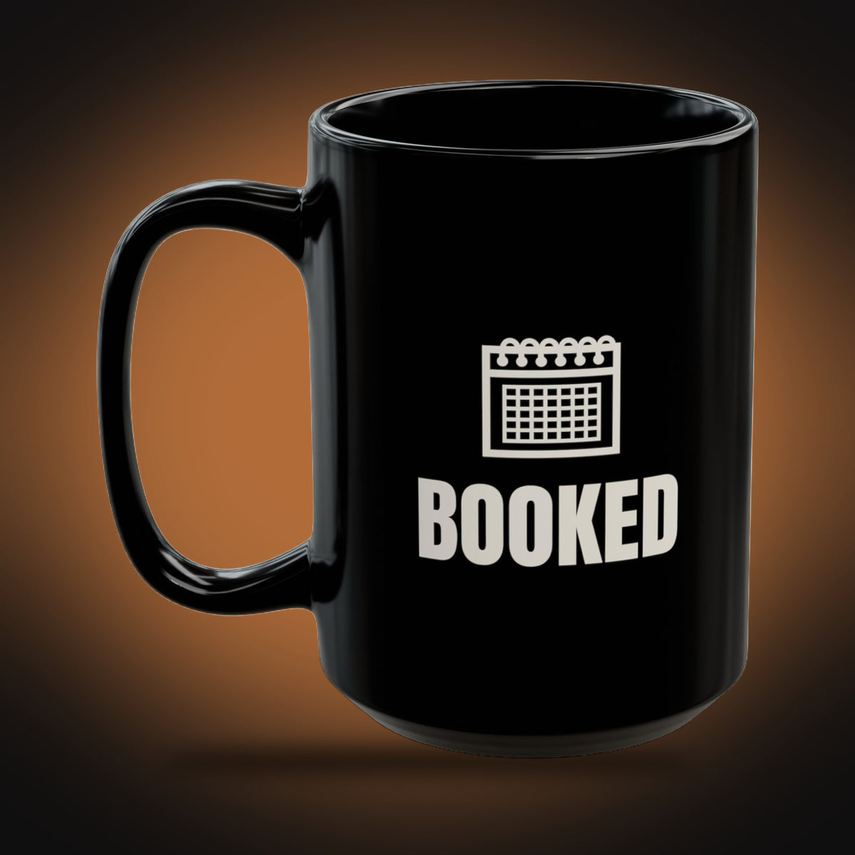 Booked Calendar Mug (left view)