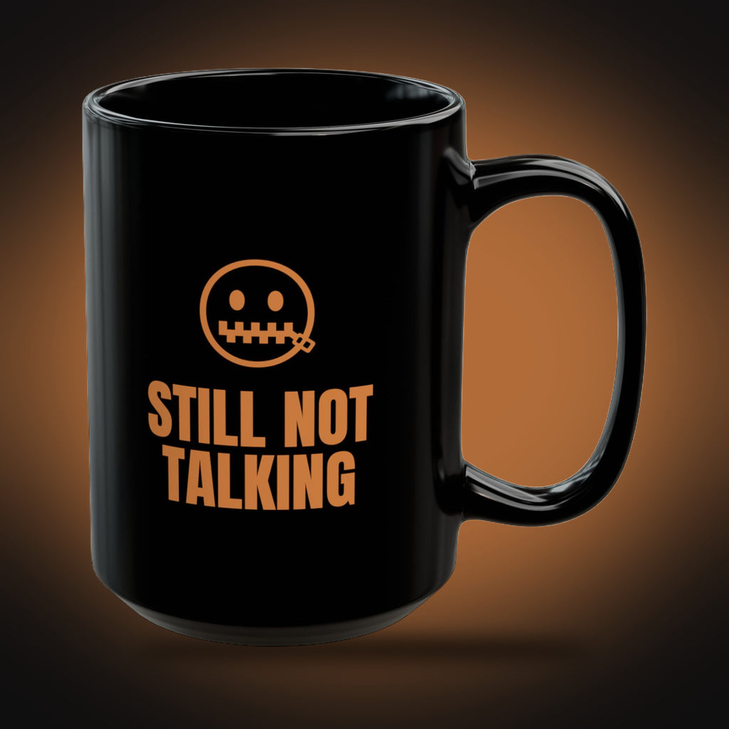 Spooky Season, Still Not Talking Mug (right view)