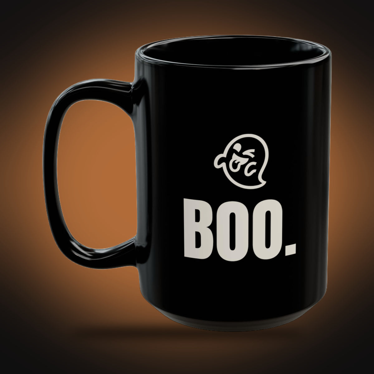 Boo, That's the Energy Mug (left view)