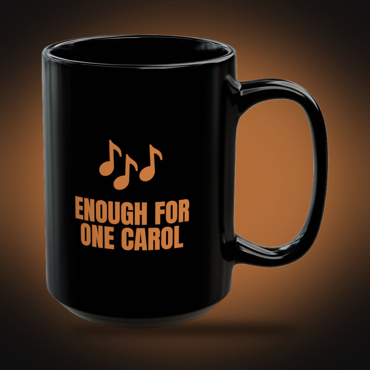 Tokens Left, Enough for One Carol Mug (right view)
