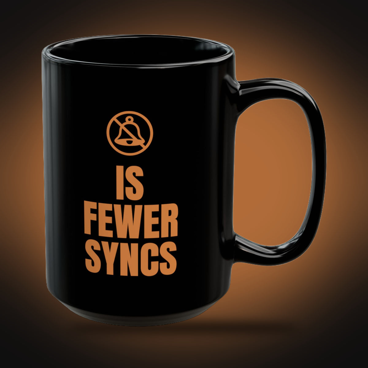 All I Want for Christmas Is Fewer Syncs Mug (right view)