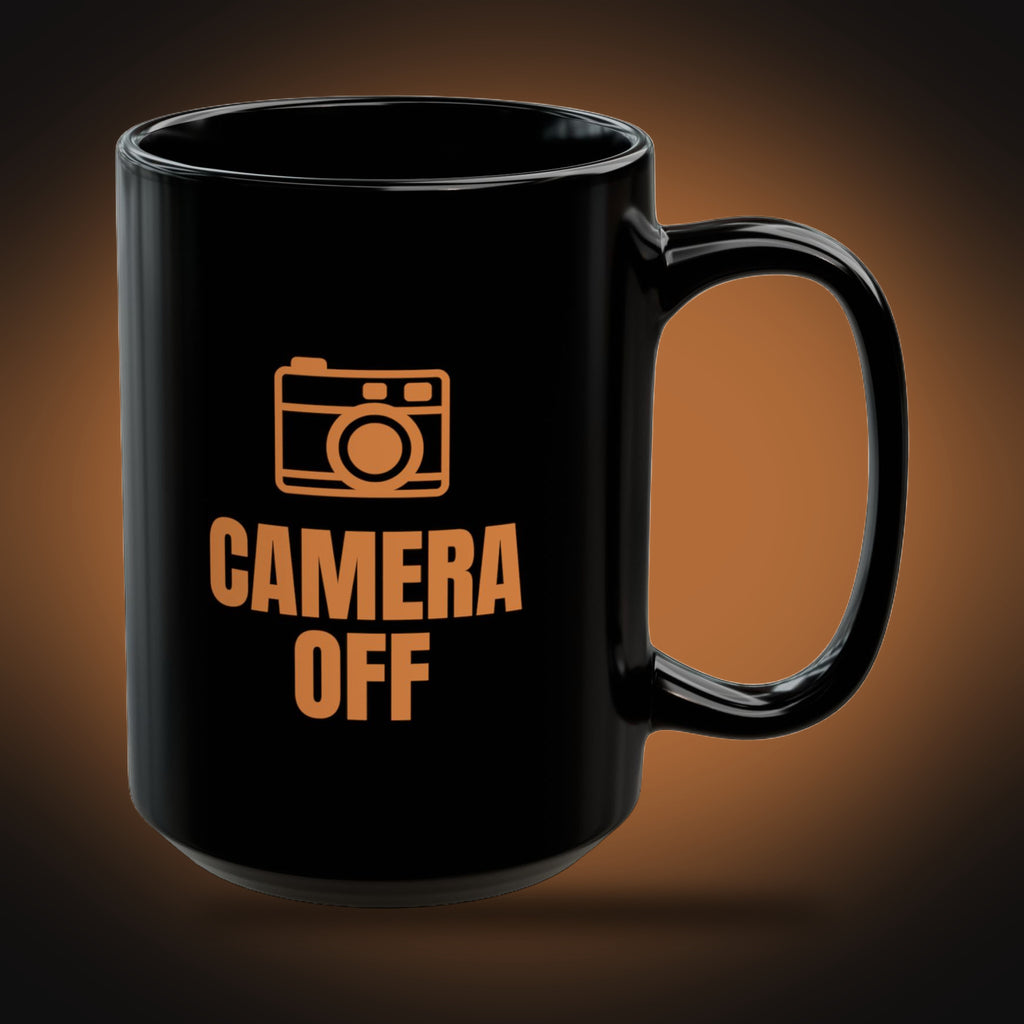 Holiday Party RSVP, Camera Off Mug (right view)