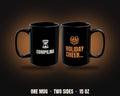 Compiling Holiday Cheer Mug | Funny Coder AI Christmas Coffee Mug 15oz