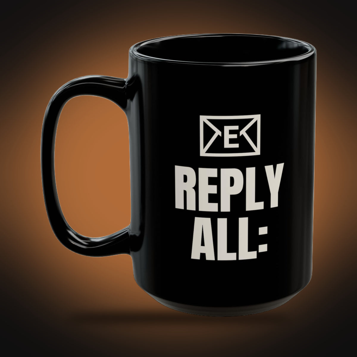 Reply-All, Merry Christmas Mug (left view)