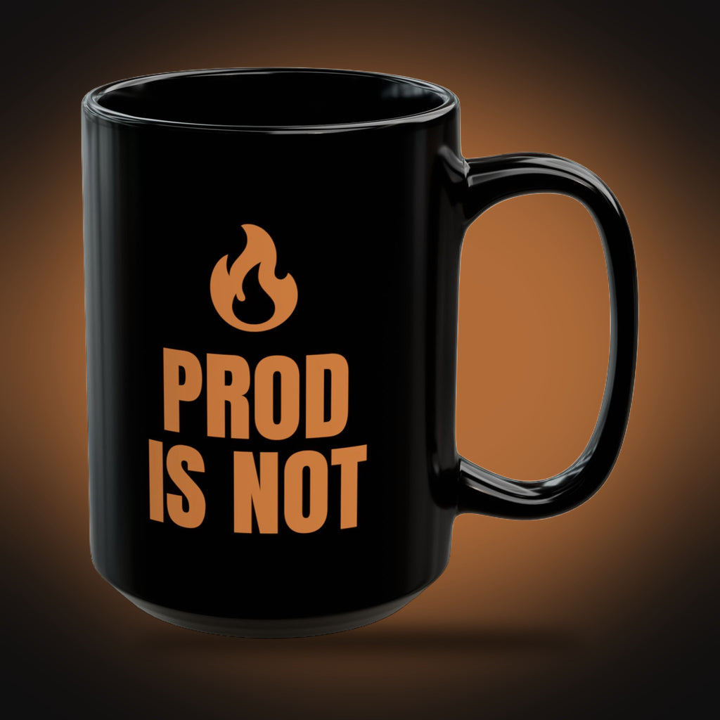 All Is Calm, Prod Is Not Mug (right view)