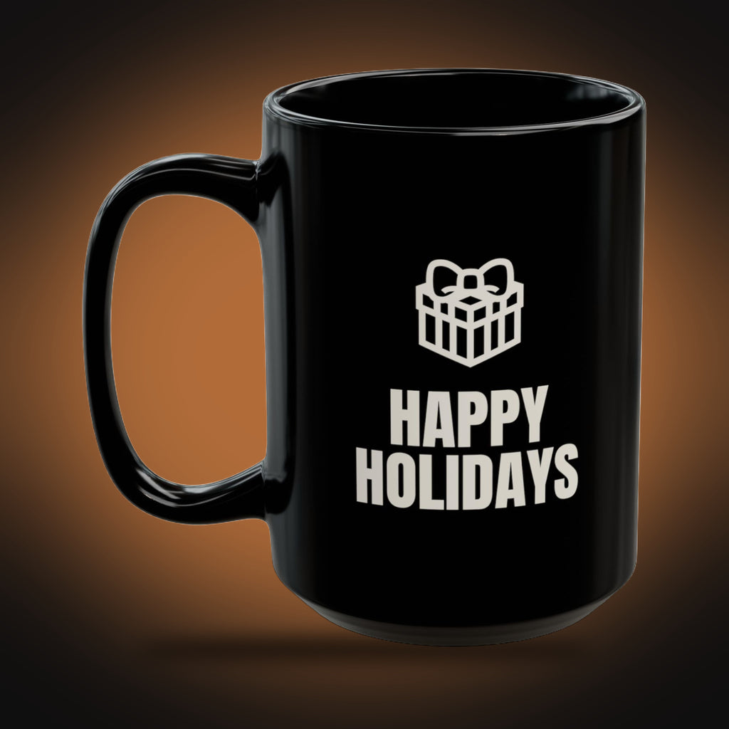 Happy Holidays, Per My Last Email Mug (left view)