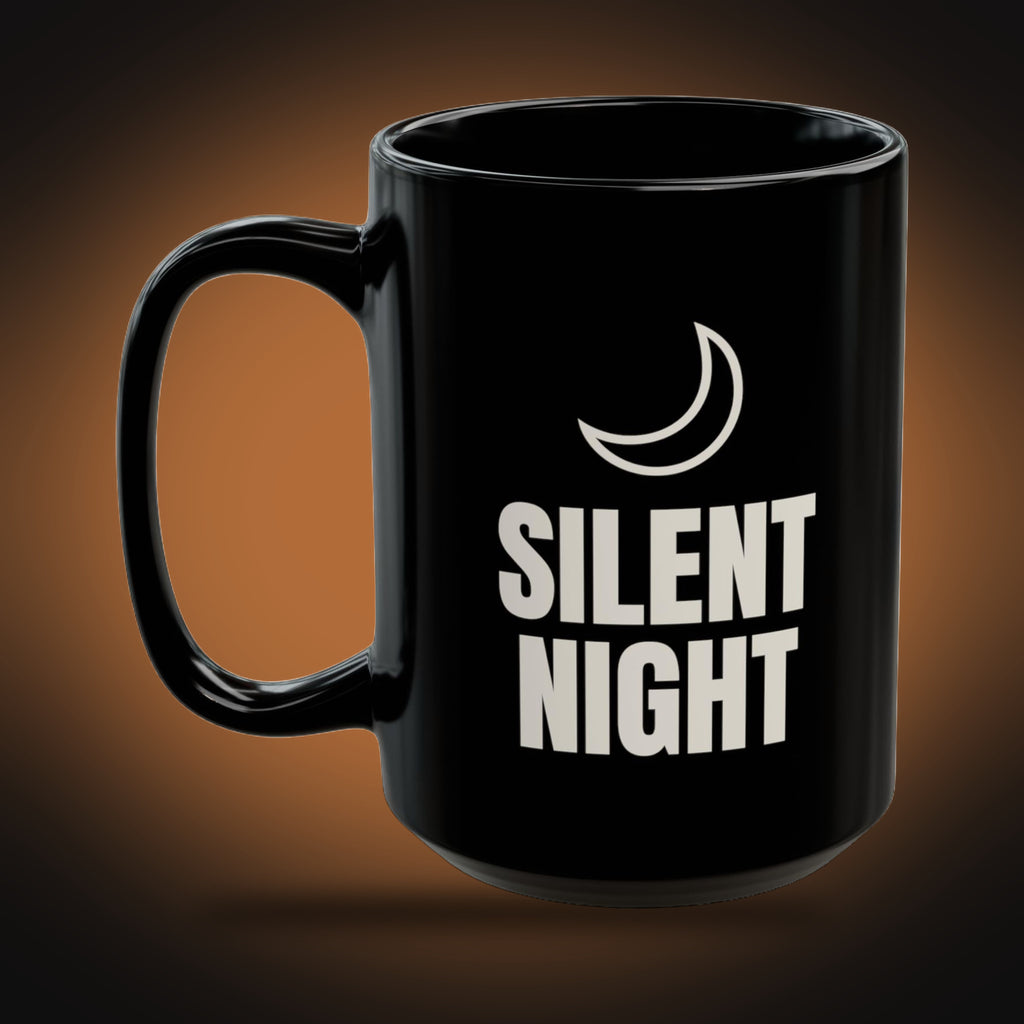Silent Night, Until the Pager Mug (left view)