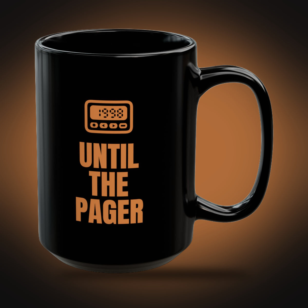 Silent Night, Until the Pager Mug (right view)