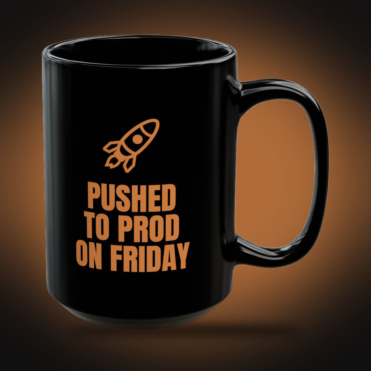 Naughty List, Pushed to Prod on Friday Mug (right view)