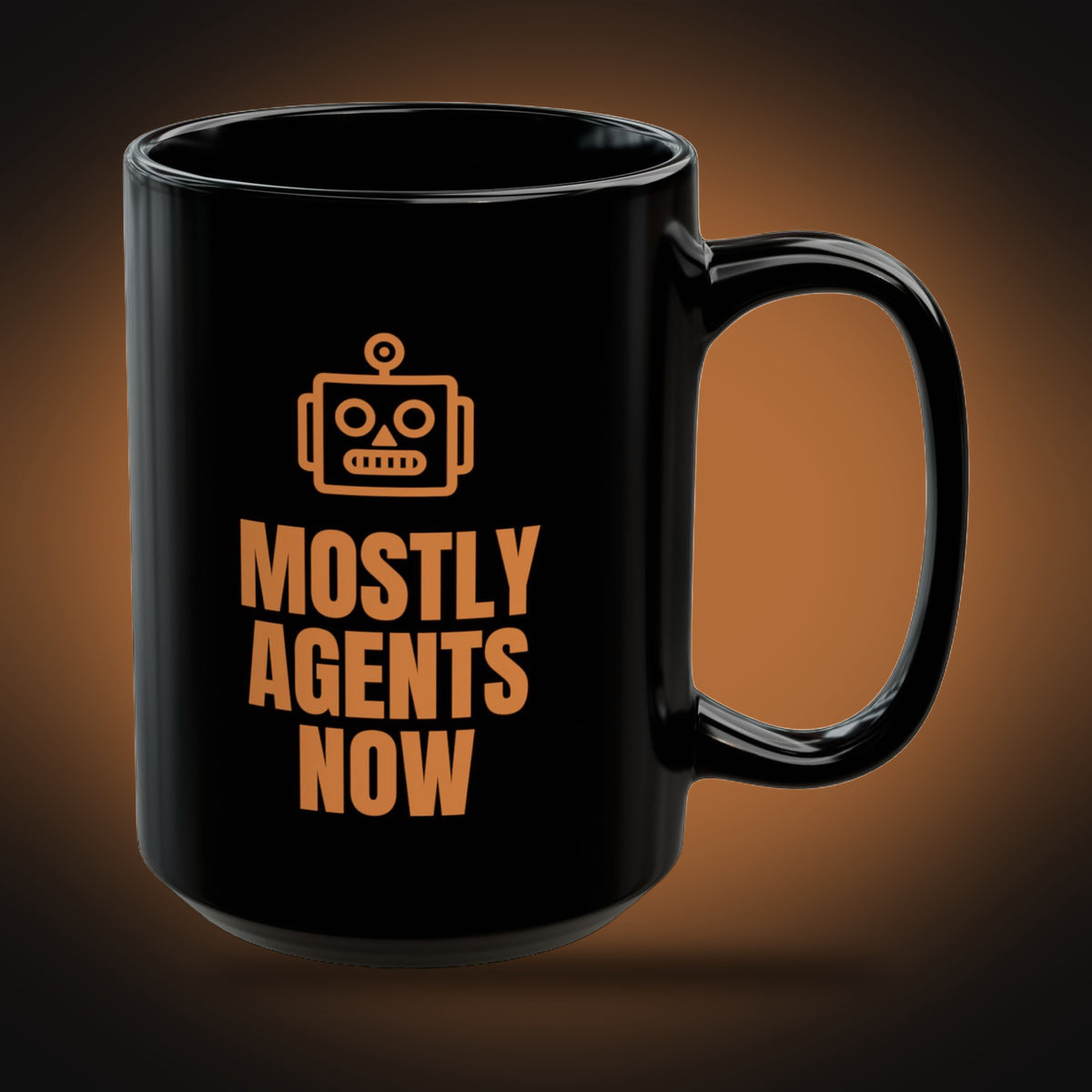 Santa's Workshop, Mostly Agents Now Mug (right view)