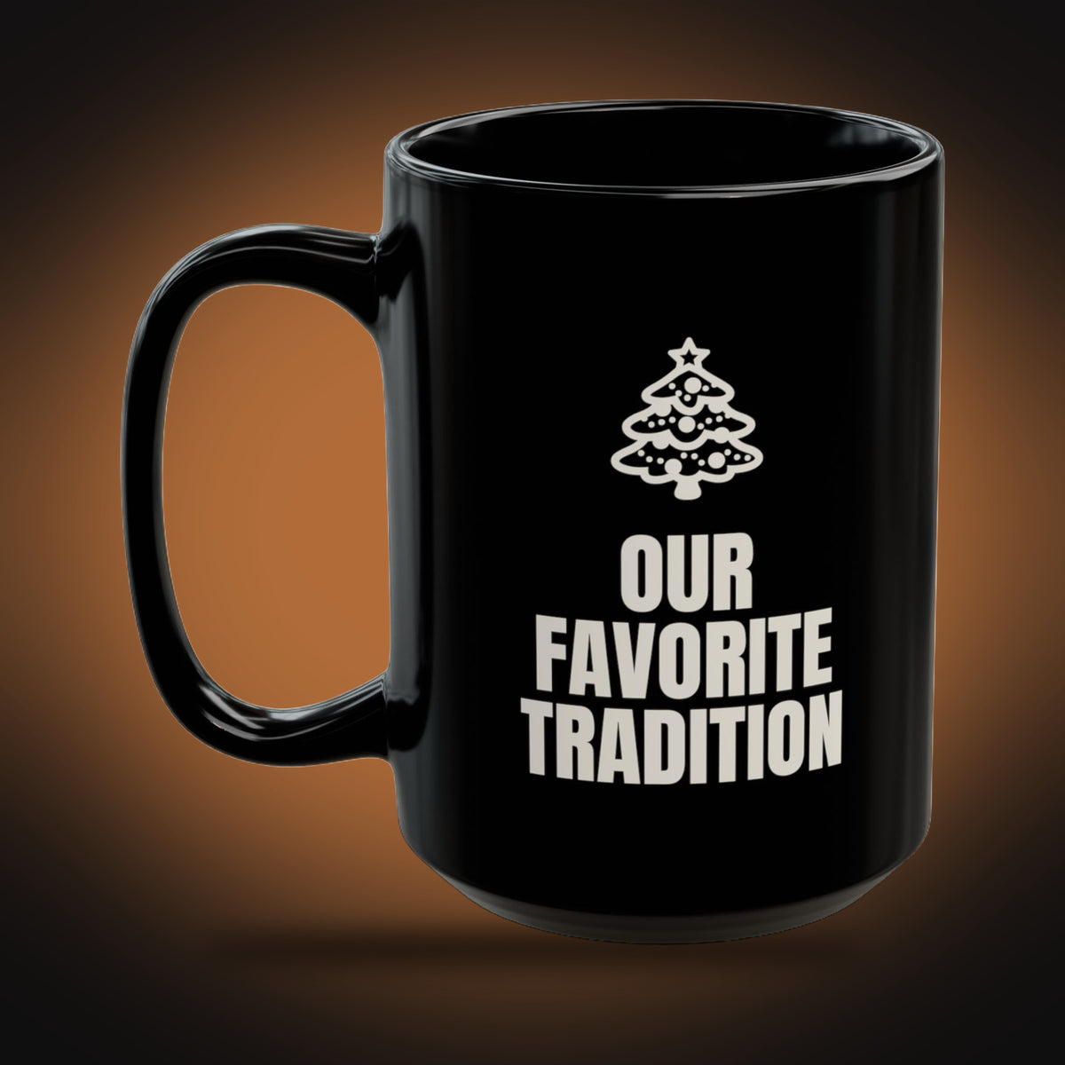 Our Favorite Tradition, Code Freeze Mug (left view)