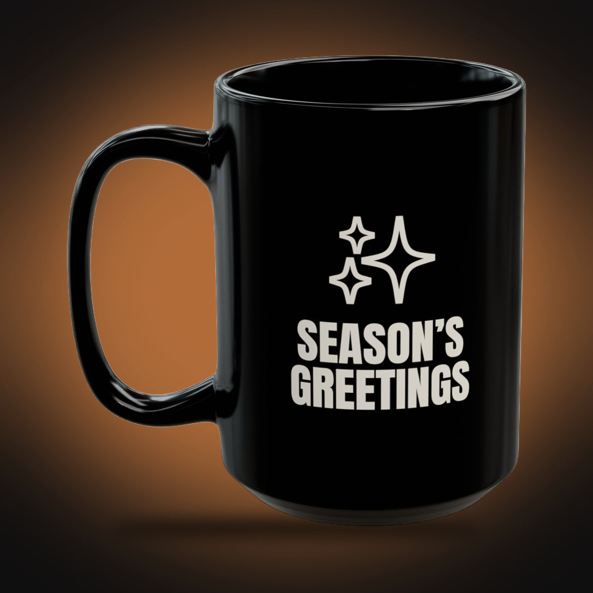Season's Greetings, From a Safe Distance Mug (left view)
