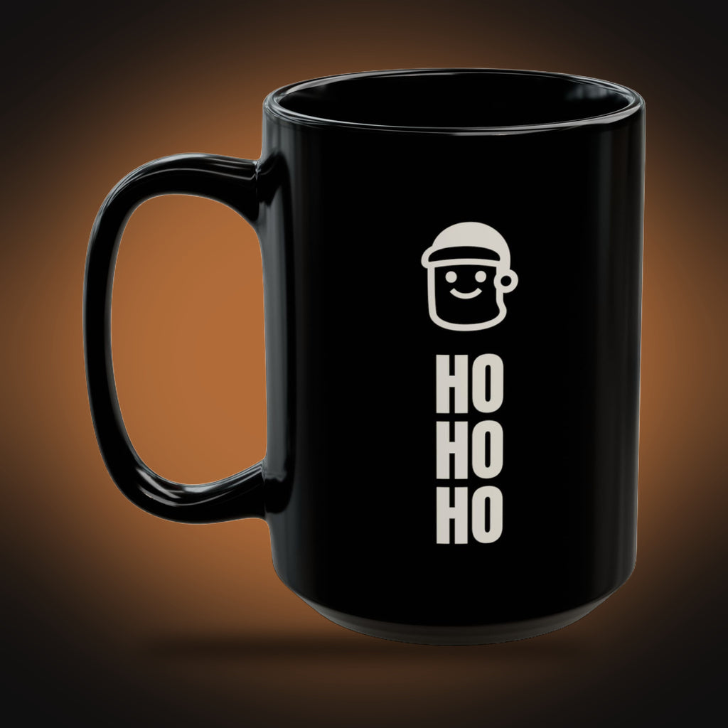 Ho Ho Ho, Hold On, You're on Mute Mug (left view)