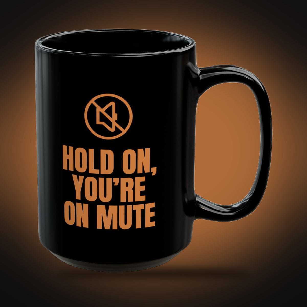 Ho Ho Ho, Hold On, You're on Mute Mug (right view)