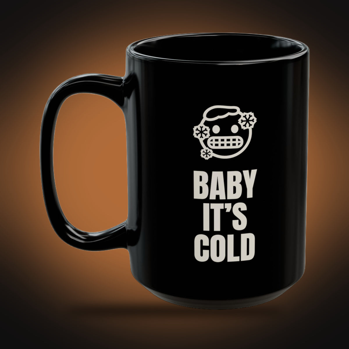 Baby, It's Cold, In the Server Room Mug (left view)